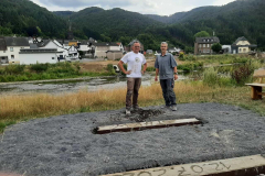 Fertigstellung Fundament