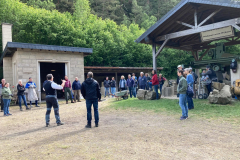 Begrüßung der Teilnehmer/-innen.