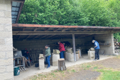 In der Steinhauerbude.