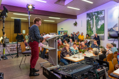Jutta in Aktion