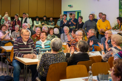 Das Publikum war begeistert dabei