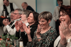 Die Möhnen unterstützten ihre Sabine.