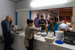 Ulla und Klaus Rausch beim Doöppekocheverkauf