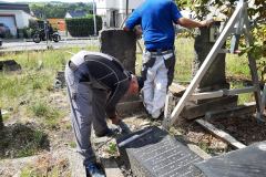 Horschel bei der Arbeit